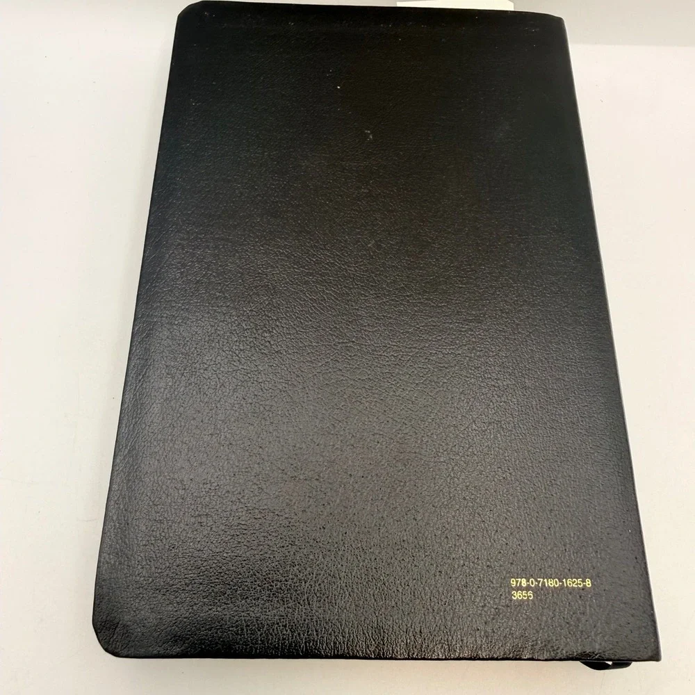 NKJV The Blackaby Study Bible Black Bonded Leather Thumb Indexed Gold Edges 2006